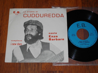 7" ENZO BARBARO - La storia Di Cudduredda - single folk MINT