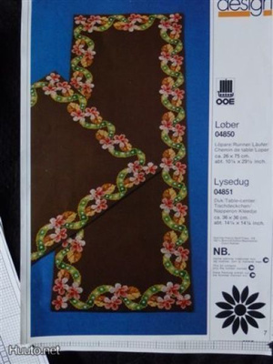 Ristipistomalli 2 liinaan Kukkanauhat OOE