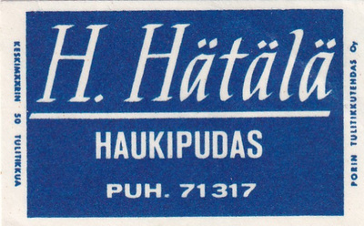 Haukipudas, H. Hätälä  1/16