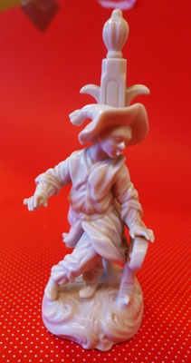 Figuuri posliinia saks. 15cm korkea Nymphenburg