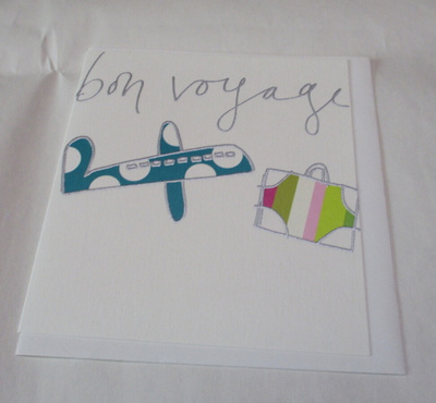 Bon voyage kortti Caroline Gardner