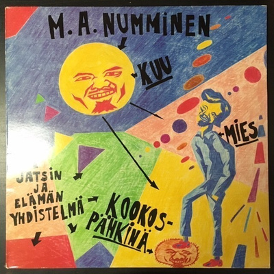 M.A. Numminen - Kuu mies kookospähkinä LP