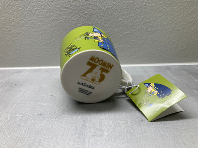 Muumimuki Poliisimestari, tarra ja lappu