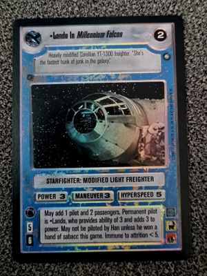 SW CCG - Lando In Millenium Falcon - Foil