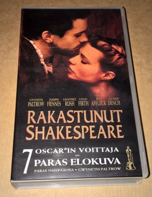 RAKASTUNUT SHAKESPEARE    VHS