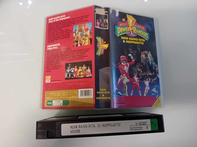 Power rangers - Kuin raivo-Rita & Huippujuttu