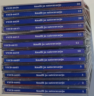 CD Knalli ja sateenvarjo 12 osaa