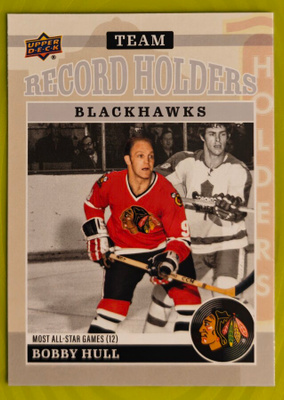 Bobby Hull 2025-26 UD Chicago Blackhawks Centennial