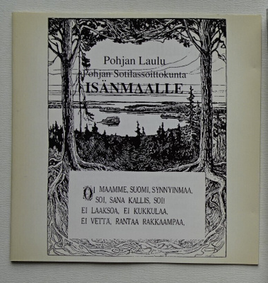 cd, Pohjan laulu / Pohjan sotilassoittokunta - Isänmaalle [b