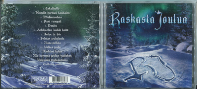 RASKASTA JOULUA . CD-LEVY . R J 2013
