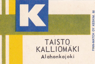 Alahonkajoki , Taisto Kalliomäki   7/3