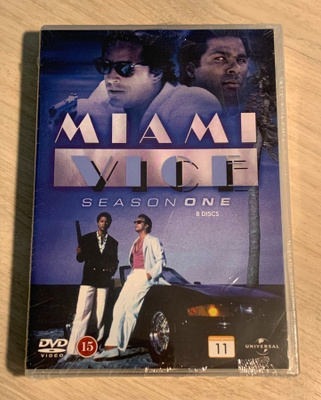 Miami Vice: Kausi 1 (8DVD) 80-luvun tv-klassikko (UUSI)