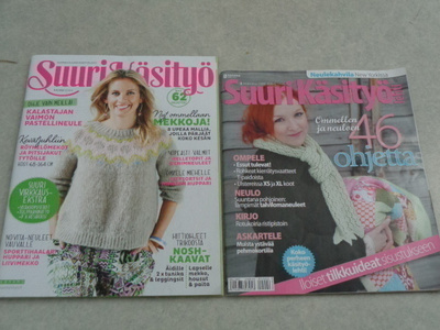 Suuri Käsityö 2/2009 ja 5-6/2015