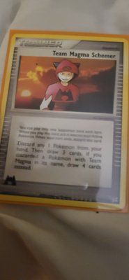 Team Magma Schemer (MA 70) EX Team Magma vs Team Aqua card