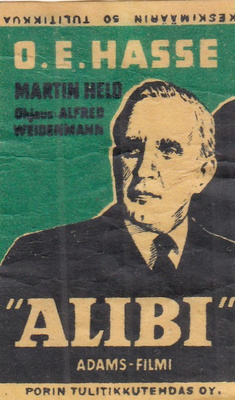 "Alibi". O. E. Hasse  Elokuva  b372