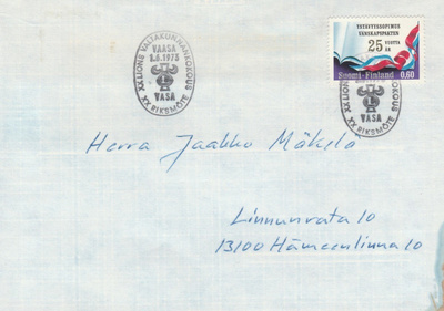 ERIKOISLEIMA , Vaasa 1.6.1973, Lions Valtakunnankokous