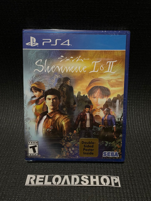 Shenmue I & II PS4 US - UUSI