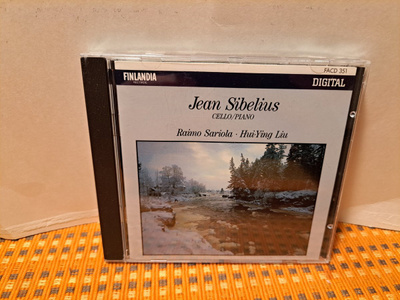 Sibelius:Cello/Piano-Raimo Sariola-Hui-Ying Liu CD