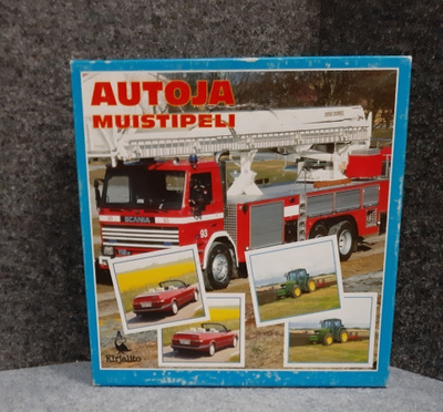 Autoja muistipeli