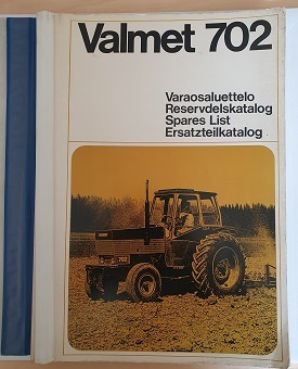 Valmet 702 varaosaluettelo