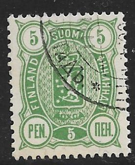Kolmilukuiset 5p 1889 (LAPE 28B) O