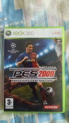Pro evolution soccer 2009, XBOX 360-peli, sis. postikulut