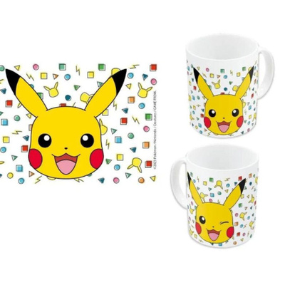 POKEMON PIKACHU MUG CONFETTI	(15 217)	325ml	muki/lasi/juoma