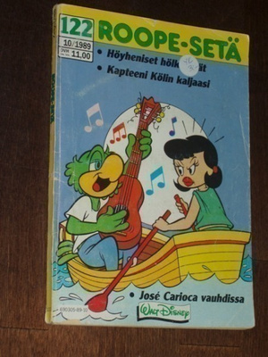 Roope-Setä Taskulehti  10 / 1989 (122) - Walt Disney