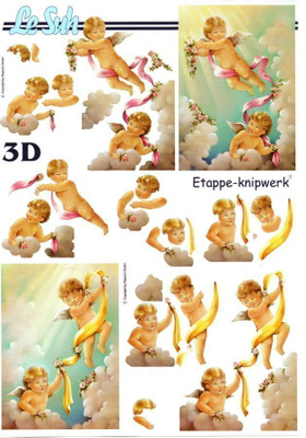3D °°ENKELIT & RUUSUJA°° / Etappe-Knipwerk