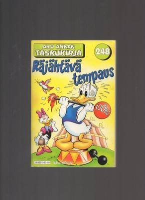 Aku Ankan Taskukirja n:o 248 Räjähtävä tempaus.
