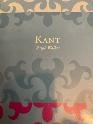 RALPH WALKER: KANT