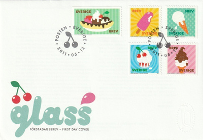 RUOTSI 2011 - Fa 2837/41 FDC KUORI