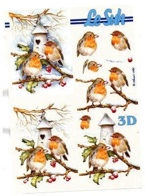 3D °°PUNARINNAT & TALVISÄÄ°°