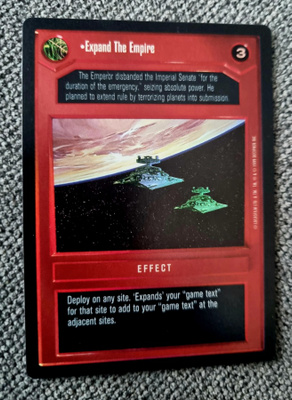 SW CCG - Expand The Empire -Foil