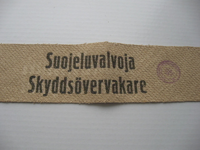 Käsivarsinauha - Suojeluvalvoja (leimattu)