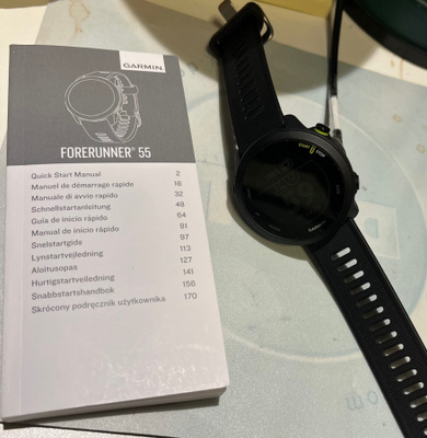 Garmin ForeRunner 55 akkuvikainen urheilukello