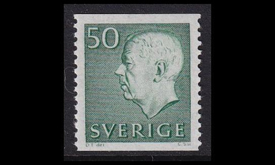 Ruotsi 598 ** Gustaf VI 50 öre (1968)