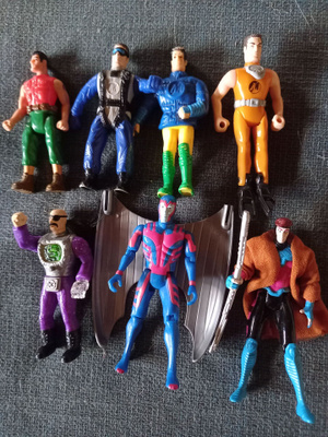 Vintage action figuurit 1980-1990-luvuilta