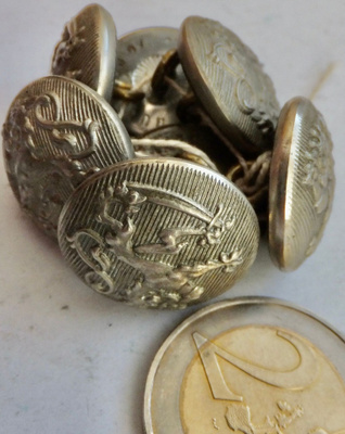 VANHAT Leijonanapit Poliisi 7 kpl