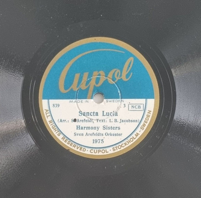 Savikiekko 1947 - Harmony Sisters - Cupol 1975