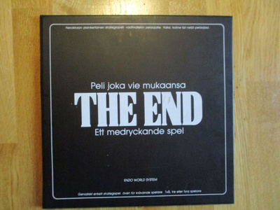 THE END Peli joka vie mukaansa Hannu Hirvonen ENZIO WORLD SY
