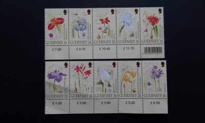 Guernsey 2000 2 x 5-rivilö ** kukkia 495 (190)
