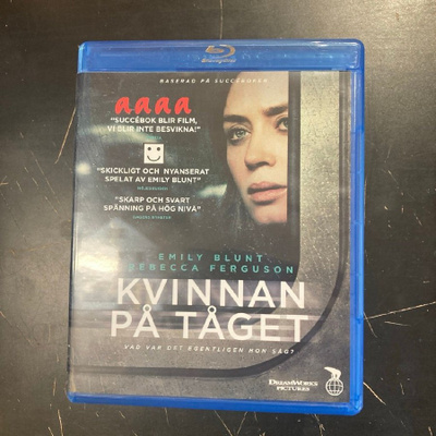 Nainen junassa Blu-ray