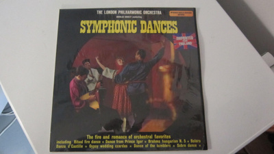 The London Philharmonic LP UK 1971 Symphonic Dances