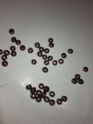 Kuparinruskea siemenhelmi 3mm