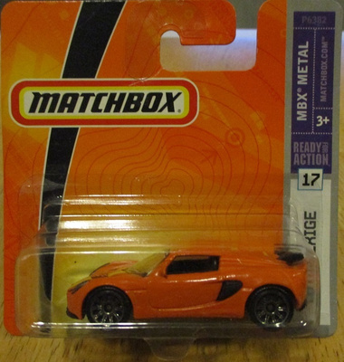 Lotus Exige 2 door Orange 2006 Matchbox Metal 2008 1:56