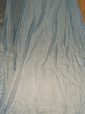 Vaaleansininen voilee verhot 290x280 x2kpl