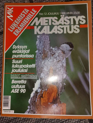 Metsästys ja kalastus 12/1988