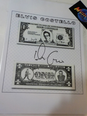 ELVIS COSTELLO NIMIKIRJOITUS