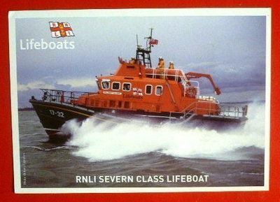 Englantilainen pelastusalus - RNLI SEVERN CLASS LIFEBOAT